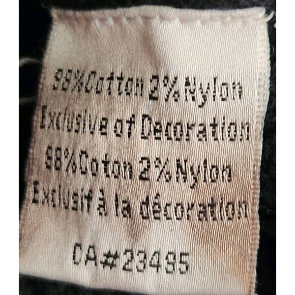 Clare Icelandic Design Sweater Womens Med Black Full Zip Cardigan - Picture 7 of 8